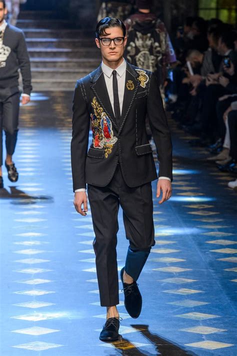 Dolce & Gabbana's Fall 2017 Men's Show In Milan Was a 